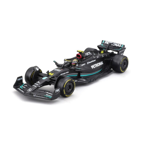 Carro Escala 1:43 Lewis Hamilton W14 #44 Bburago - Azul