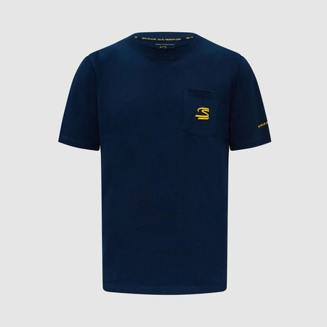 Camiseta Oficial Ayrton Senna -Azul