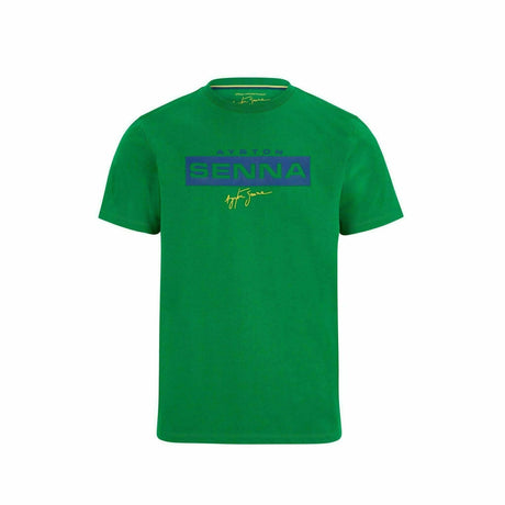 Camiseta Oficial Ayrton Senna - Verde