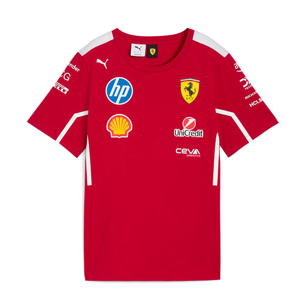 Camiseta Ferrari Equipo 2025 - Roja