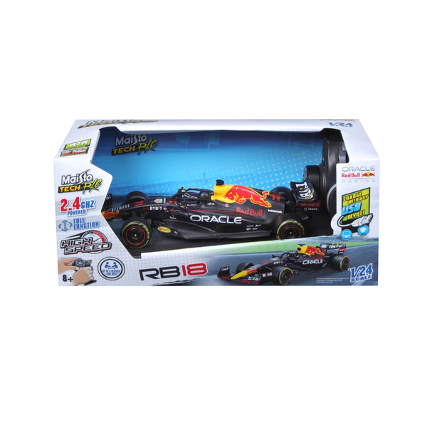 Carro a Control Remoto R/C Escala 1:24 Checo Perez - Azul Oscuro