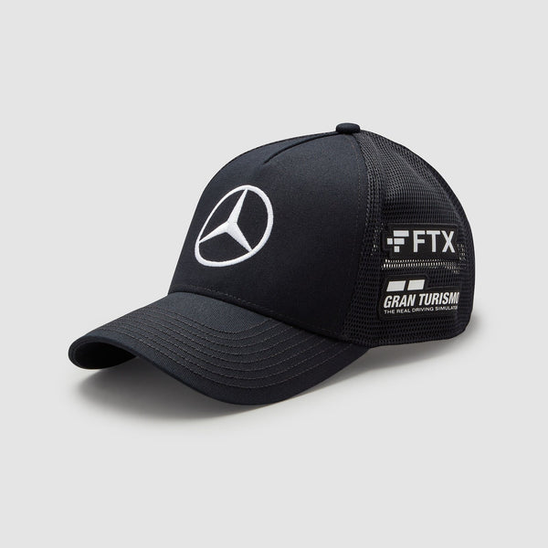 Gorra Trucker Lewis Hamilton - Negra